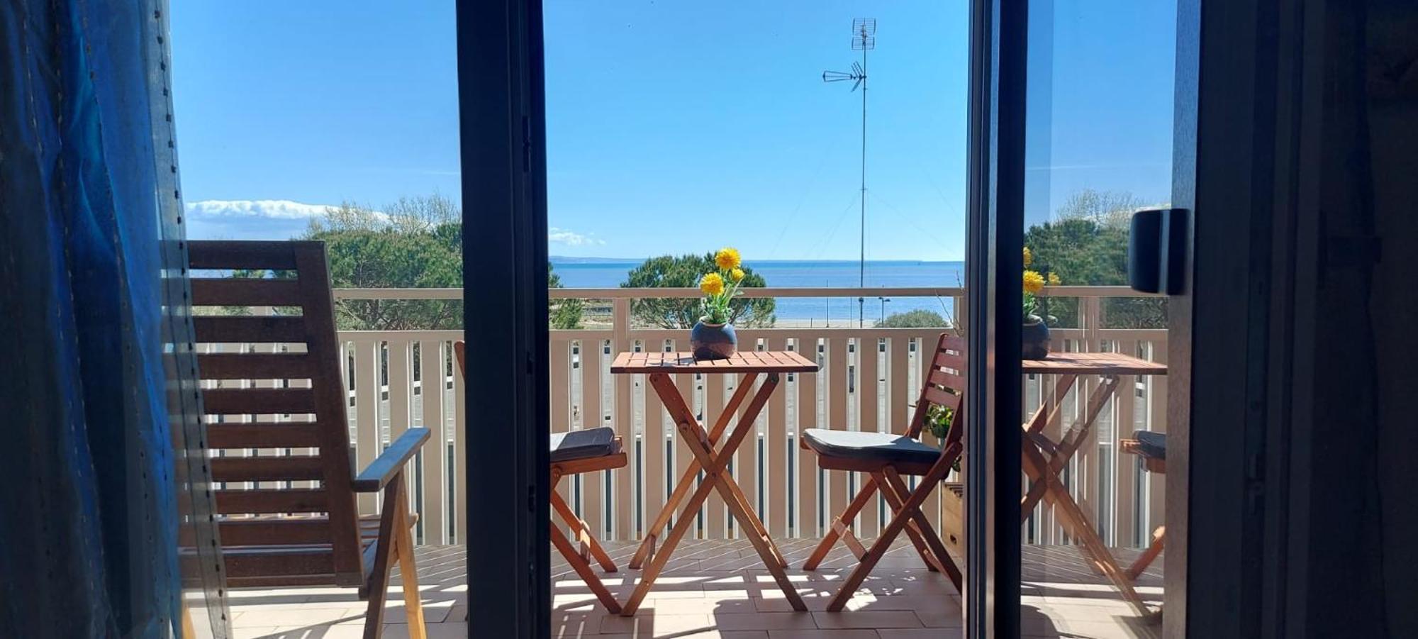 Seaview Beach Front Grado Pineta Andromeda المظهر الخارجي الصورة
